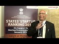 states startup ranking 2018 jammu u0026 kashmir