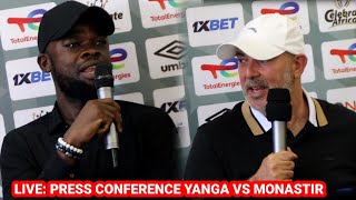 #Live: PRESS CONFERENCE YANGA SC VS MONASTIR/ KOCHA NABI AWEKA MIPANGO HADHARANI: MORISON ATAJWA