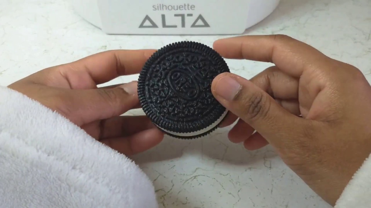 3d Printed Oreo Box Silhouette Alta Youtube