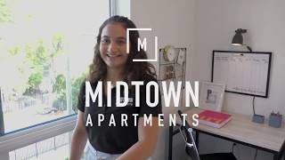 TAKE A TOUR OF OUR 1 BEDROOM MODEL WITH LAYLA! | MIDTOWN APARTMENTS GAINESVILLE