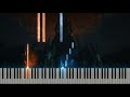 decadence pride venthyr world of warcraft shadowlands 【 piano tutorial 】