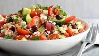 How to Make Greek Farro Salad