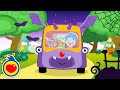 🚌 Las Ruedas del Bus - En Halloween ♫ Canciones Infantiles de Halloween 🎃  Plim Plim