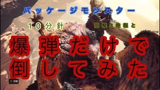 ［MHW］ 爆弾あれば誰でもネルギガンテに勝てる！上位入って最初の装備悩んでる方必見