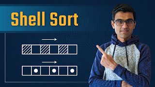 Shell Sort - Data Structures & Algorithms Tutorial Python #18
