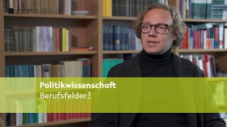 Politikwissenschaft: Berufsfelder