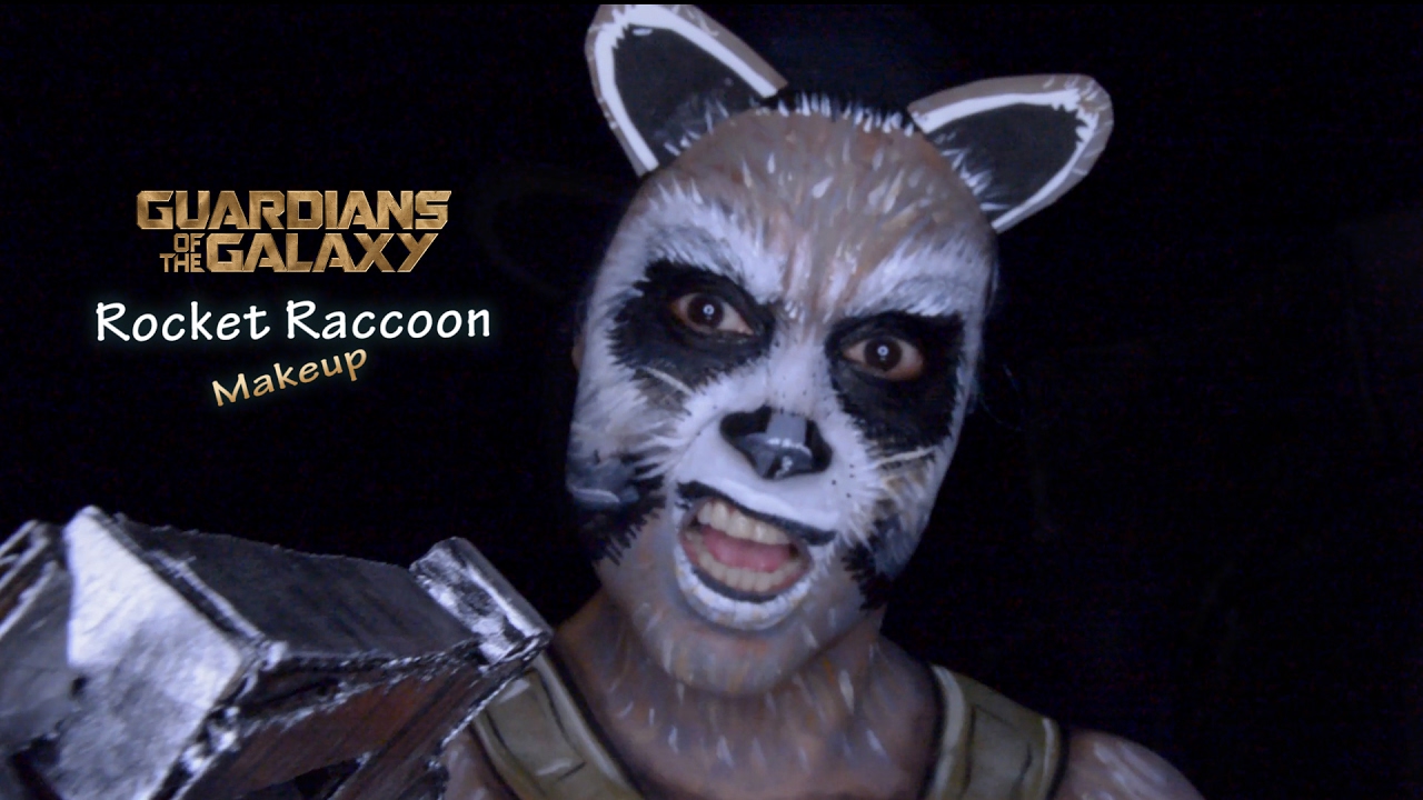 Rocket Raccoon Makeup