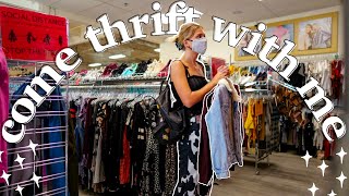 COME THRIFT WITH ME FOR FALL EXTRAVAGANZA | 3 thrift stores in 1 day + try on thrift haul