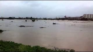 台風18号・京都桂川の水害