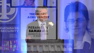 Pierangela Samarati receives 2016 IEEE Computer Society Technical Achievement Award