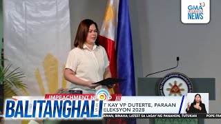 FPRRD - Impeachment kay VP Duterte, paraan para gibain siya sa Eleksyon 2028 | Balitanghali