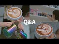 CAFE VLOG 👩🏻 카페사장 바리스타조이 Q&A 카페창업 ? 커피머신 ? 호주커피 ? 나의 꿈 ...