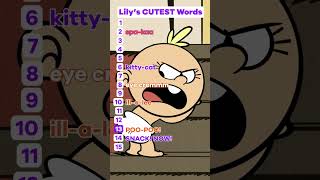 Baby Lily’s Words Ranked By CUTENESS! | Nickelodeon Cartoon Universe