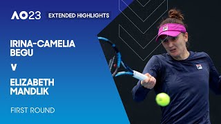 Irina-Camelia Begu v Elizabeth Mandlik Extended Highlights | Australian Open 2023 First Round