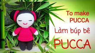 To make PUCCA doll / Làm búp bê PUCCA