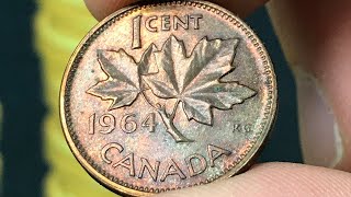 1964 Canada 1 Cent Coin • Values, Information, Mintage, History, and More