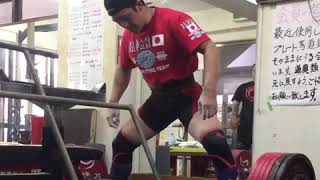 Yoshihiro higa！ deadlift 312.5kg！