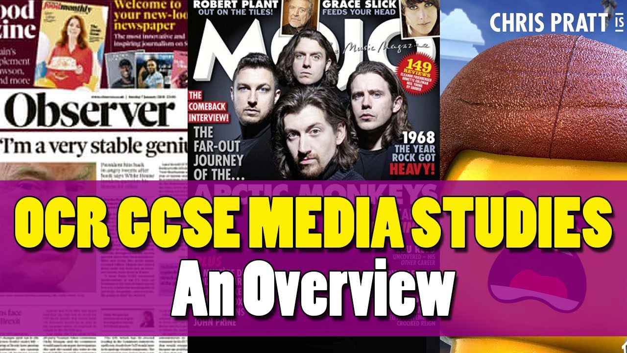 OCR GCSE Media Studies / 1: An Overview - YouTube