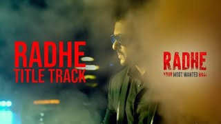 Radhe Title Track Full song | Salman Khan , Disha Patani | Radhe  | Zee music 🎵