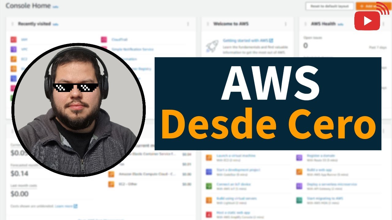 Curso Aws Primeros Pasos Parte 1 Youtube