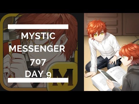 Mystic Messenger 707's Route Day 9