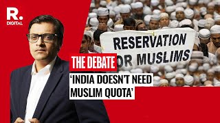 I Am Secular & Want All Muslims In India To Be Secular | Debate With Arnab