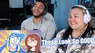 WE FINALLY DREW NEW EMOTES! | Spilled Ink Reaction!!