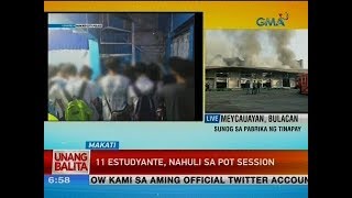 UB: 11 estudyante, nahuli sa pot session