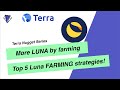 Terra: My Top 5 Farming strategies for Luna - Up to 80% APY!