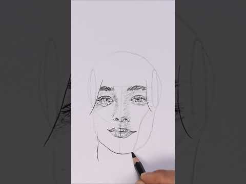 Ultraman: Step-by-Step Guide: Drawing a Girl's Face from Difficult Angles