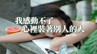 洋瀾一 - 我感動不了心裡裝著別人的人『也敲不開一扇上了鎖的門，早知道煙花墜落後是灰塵，當初何必給我絢爛的一瞬。』【動態歌詞MV】