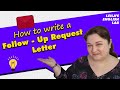 How to write a Follow-Up Request Letter