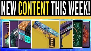 Destiny 2: NEW CONTENT THIS WEEK! Weapon BUFFS, New Nerfs, Iron Banner, Exotic Changes \u0026 Error Fixes