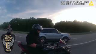 Ohio State Highway Patrol Stops Reckless Biker Going 147 MPH!