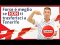 ⛔ 10 ottimi MOTIVI + 3 per NON TRASFERIRSI a Tenerife 💥