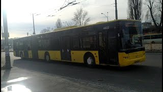 Поездка на автобусе ЛАЗ A292D1 #4622 по 101-му маршруту от метро Почайна до улицы Радунской