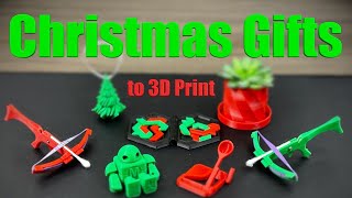 9 Best Christmas Gifts to 3D Print First in 2023
