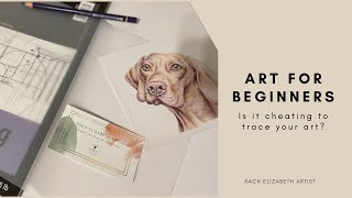 Is it CHEATING to TRACE your art? This is why I changed my mind!