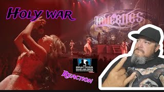 ** FIRST TIME REACTION**   LOVEBITES! HOLY WAR LIVE!!! AMAZING