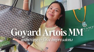 Goyard Artois MM Tote | vs. the St. Louis, current prices, first impressions