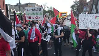 Palestine rally in Milton