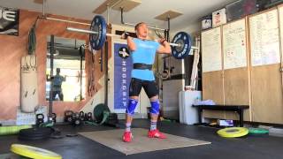 oly training - 21Aug2015 - snatch and cnj