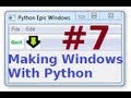 wxPython Programming Tutorial 7: Adding Static Text and Colors