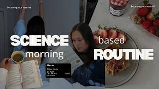 the science-based morning routine to become your best self