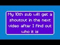 10 sub special - VOICE REVEAL!