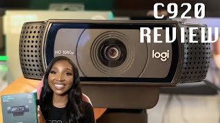 Logitech C920 Pro HD Webcam unboxing, set up and review