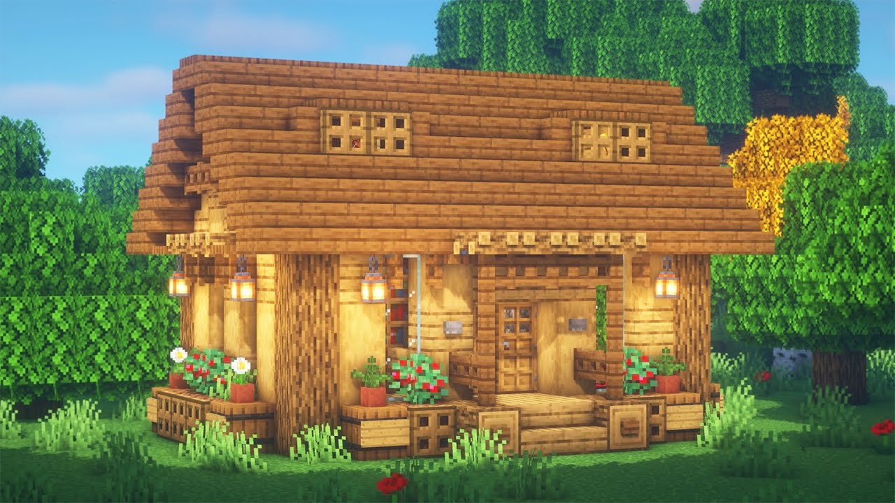 Minecraft: How To Build A Simple Survival House | Starter House ...