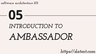 Introduction to the Ambassador Pattern