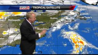 Mike Wankum's Saturday night Boston area forecast