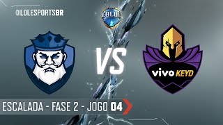 CBLoL 2018: CNB x Vivo Keyd (Jogo 4) | Escalada - 2ª Etapa